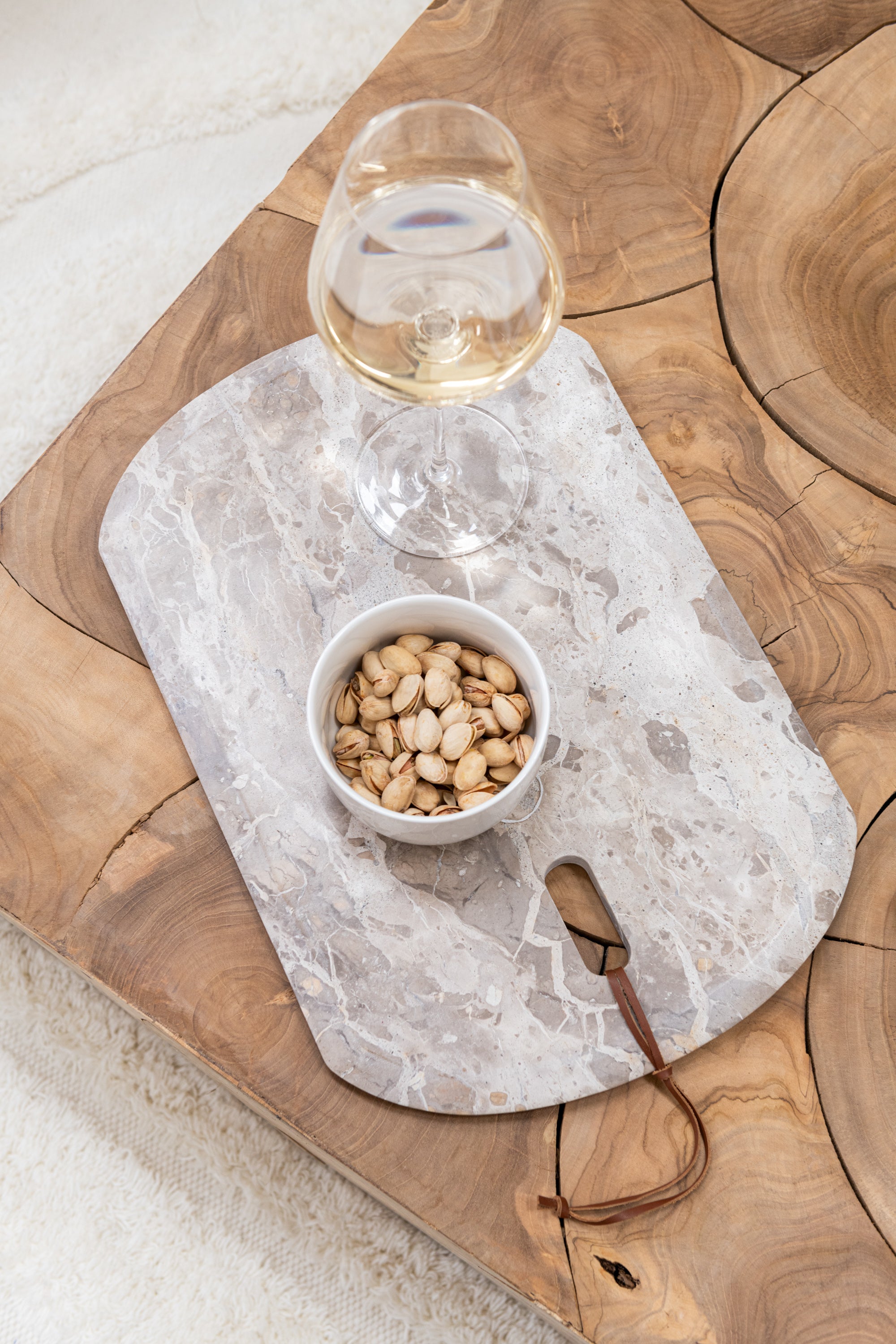 Planche de présentation beige.